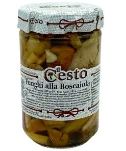Funghi Alla Boscaiola in Olio D'Oliva Il Cesto Gr.300 – NH