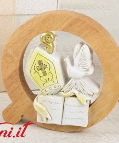 Icona Grande Santa Cresima Legno con Confezione