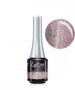 Estrosa smalto gel purple flash glitter