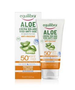 Equilibra crema solare viso antim.spf50