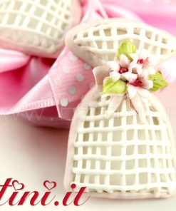 Sacchetto in porcellana con fiori – Girl