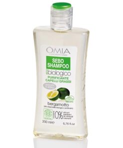 Omia sebo shampoo purificante capelli grassi 200 ml