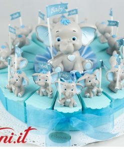 Torta Willy Elefantino Cielo 16 Fette