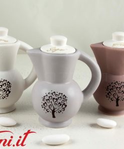 Cento Cuori Albero della Vita Moka Colorata con cucchiaino