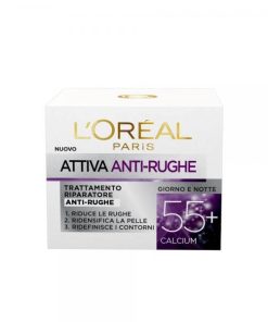 L’oreal attiva anti-rughe 55+ (50ml)