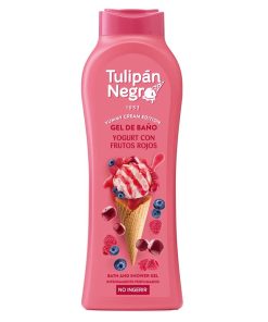 Tulipan negro gel de bagno yogurt con frutos rojos 650 ml