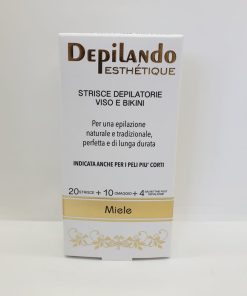 Depilando strisce depilatorie viso e bikini miele