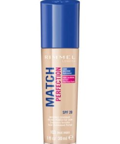 Rimmel fondotinta match perfection 103