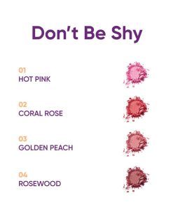 Nejha – don’t be shy – blush in polvere – 03 golden peach