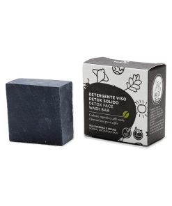Detergente detox viso carbone vegetale e caffè verde