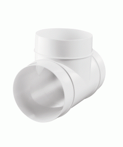 Giunzione a T in PVC per Condotte