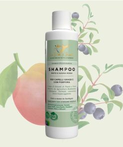 Le Erbe di Janas Shampoo Capelli Grassi e Forfora Mirto e Susina Rossa BIO