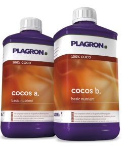 Plagron COCOS A e B Fertilizzante Bicomponente per Cocco
