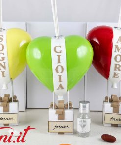 Mongolfiera Diffusore Grande Sogni Gioia Amore Quadrifoglio