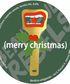 Birra "Merry Christmas" (75 cl) - Beautiful Rebels