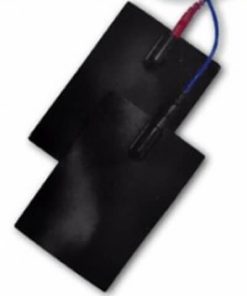 elettrodi in silicone conduttivo 60×85 mm I-tech elg60x852 con presa femmina da 2 mm