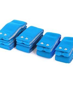 kit 8 fasce elastiche conduttive fitness top per gambe e cosce per elettrostimolatori Globus